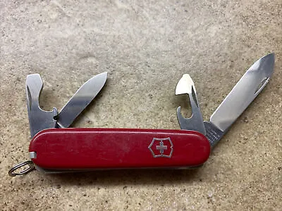 Vintage Victorinox Officer Swiss Army Knife 6 Tool COMPLETE! • $22.99