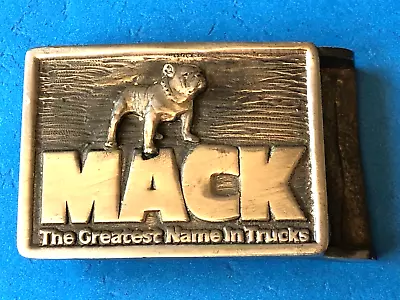 Mack Trucks  Web Belt Buckle Truck • $49.90