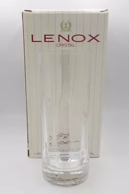 Vintage Lenox Crystal Optika Collection Column Vase Handmade 9  Tall • $29.98