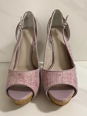 Marco Santi ‘Caprice’ Peep-toe Heels Size 8 • $24.50