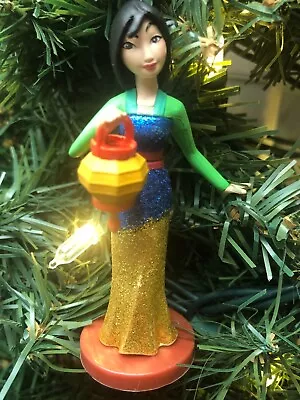 2023 Mulan Christmas Tree Ornament New Disney Disneyland Sparkle Dress Princess • $8.99