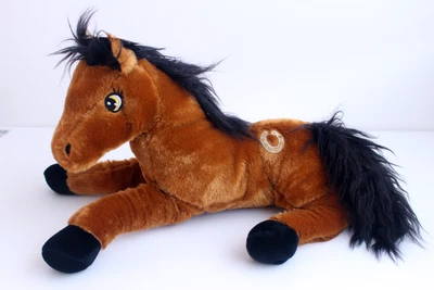 £11.99 • Buy NEW PLUSH FLOPSIES HORSE CUDDLY SOFT FOAL TOY PONY TEDDY Equestrian 34cm