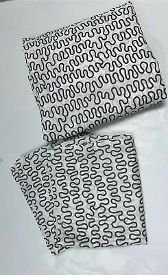 IKEA Bedding Set Bed Sheets Duvet Cover Pillow Case Patterned Bedsheets • £12