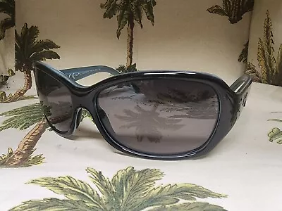 Maui Jim Sunglasses Pearl City MJ 214-03A Butterfly Black Gray Polarized XD86 • $64.95