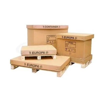Palletised Container Box With Pallet For Shipping Export *4 SIZES TO CHOOSE* • £69.99