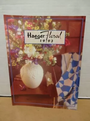 Haeger Potteries 1993 Haeger Floral Catalog 11 Pages • $8.15