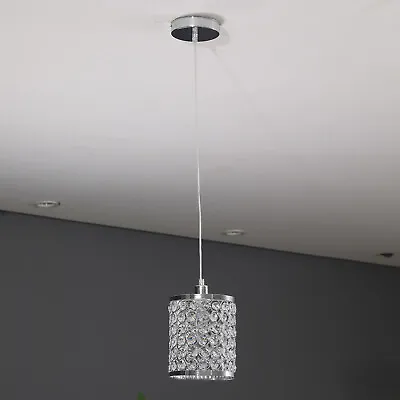 2pcs Modern Crystal Island Light Pendant Fixture Chandelier Ceiling Hanging Lamp • $31.07