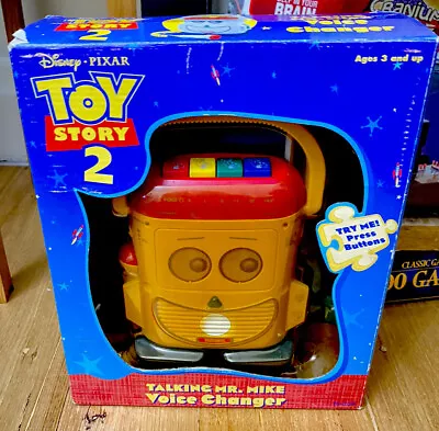 Playskool 1999 Vintage Toy Story Mr Mike Voice Change Tape Recorder Super Rare • $1174.32