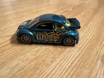 Hot Wheels Volkswagen New Beetle Cup Green # 11 • $8.99