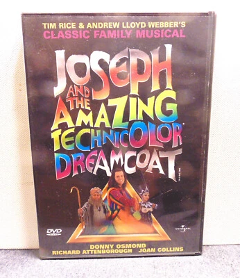 JOSEPH AND THE AMAZING TECHNICOLOUR DREAMCOAT - Donny Osmond --- SEE PHOTOS • £3.95
