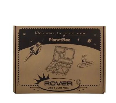 PlanetBox Rover Stainless Steel Lunch Box 5 Compartments. NEW FREE SHIPPING • $39.99