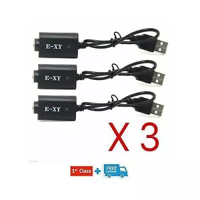 £5.44 • Buy 3 X USB E Cig Chargers 510 EGO-T CE4 Shisha Pen E-SHISHA Electronic Cigarette 