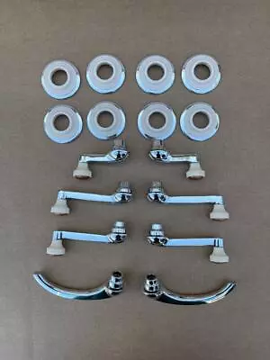 1942-1948 Chevy Fleetline 2 Doors Door Handle Window Crank & Escutcheon Set 16pc • $304.25