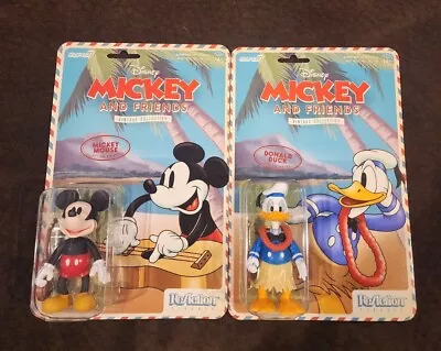 Reaction Mickey And Friends Vintage Collection Mickey Mouse And Donald Duck Lot  • $39.99