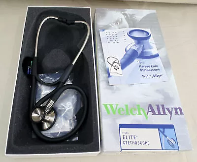 New Welch Allyn Tycos Harvey Elite Stethoscope 5079-122 22  W/Box • $235