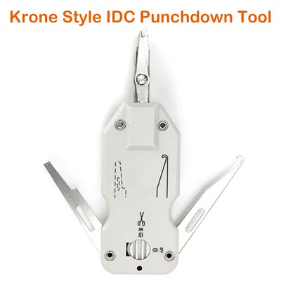 Krone Style Idc Insertion Punch Down Tool For Network Patch Panel And Modules • £6.79