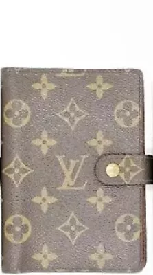 Louis Vuitton LV Diary Cover R20105 Agenda Brown Monogram 1455720 • $90.49