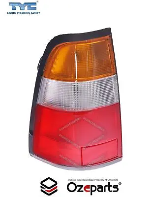 LH LHS Left Hand Tail Light Rear Lamp Amber For Holden Rodeo Ute TF R7 R9 97~03 • $34.98