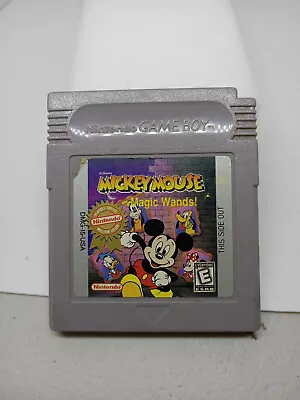 Disney's Mickey Mouse: Magic Wands (Nintendo Game Boy 1998) • $9.99