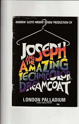JASON DONOVAN - JOSEPH AND THE TECHNICOLOUR DREAMCOAT Signed Programme (1991) • £9.99