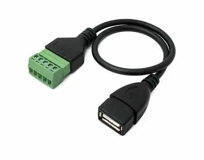 USB 2.0 Cable 11 13/16in Type A Socket To 5 Pin Leiterplattenstecker Adapter • $17.38