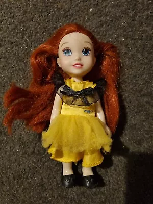 The Wiggles Emma 6  Doll Figure Yellow Dress Toy 2019 • $12