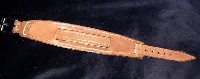 16mm Real Leather Handmade WW1 WW2 Military Army Trench Watch Strap Band Bund • $22