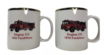 Libertytown MD Vol. Fire Dept. 37th Annual Banquet -Fire Truck  Coffee Mug Set • $7.99