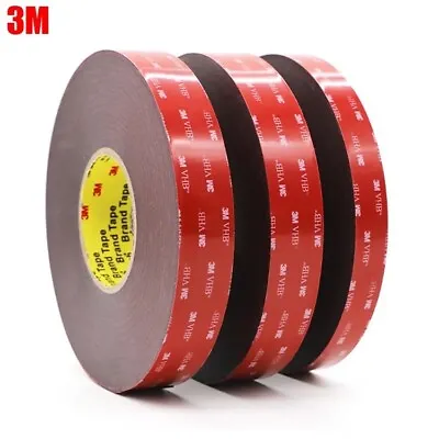3M Double Sided Tape Heavy Duty Acrylic Foam Tape Strong Sticky Adhesive✅3Yards • £6.99