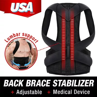 Spine Posture Correction Steel Straps Babaka Back Posture Corrector Back Corset • $21.26