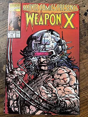 Marvel Comics Presents #79 (June 1991) Barry Windsor-Smith - Weapon X & Byrne • $0.99