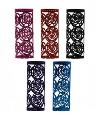 Rose Design Lighter Cover  Case - Fits Large Lighter Bic - Coloured • $5.99