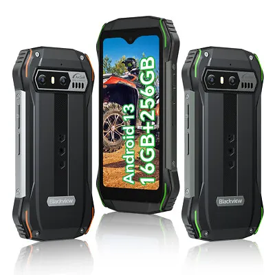 Blackview N6000 16GB+256GB Mini Rugged Smartphone 4.3in Android 13 48MP 3880mAh • £199.99