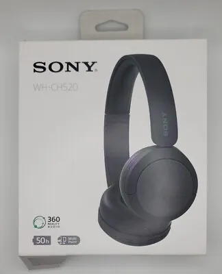 Sony - WH-CH520 Wireless On-Ear Headphones Black - Open Box • $31.99