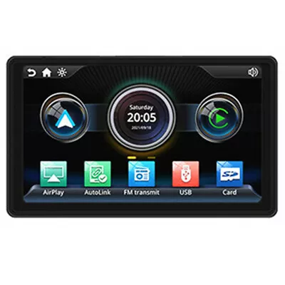 Car HD Portable Display Monitor 7in MP5 Player Bluetooth SD For Carplay Android  • $127.70