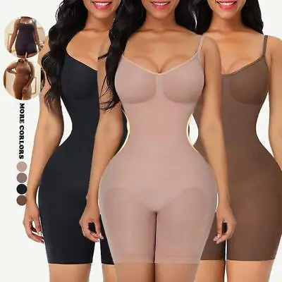 Firm Tummy Control Shapewear Slimming Bodysuit Women Trainer Full Body Shaper • £9.99