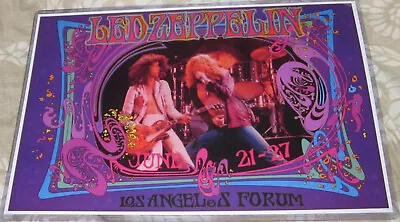$14.99 • Buy Led Zeppelin 1977 Replica Concert Music Poster