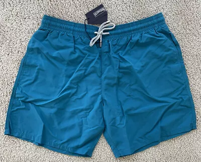 New Authentic Vilebrequin MOOREA Swim Trunks - MEN - XXXL - BLUE - 3XL • $125