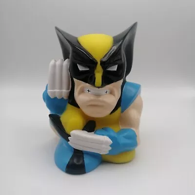 Vintage Marvel Wolverine Banpresto 1999 Money Coin Bank X-Men Vinyl Figure • £12