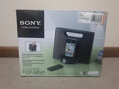 $89.99 • Buy Sony Speaker Dock For IPod & IPhone RDP-M5iP New