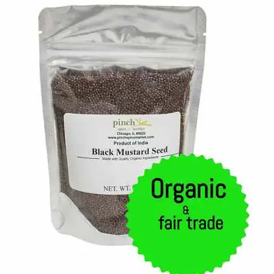 Organic Black Mustard Seeds • $10.44