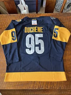 Matt Duchene Signed Nashville Predators Jersey Psa/Dna Coa Autographed • $199