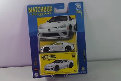 2023 Matchbox 70th Anniversary Matchbox Collectors 2012 Lexus Lfa Free Ship • $19.99