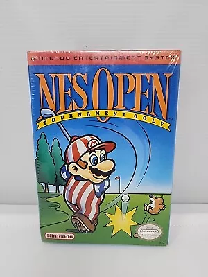 NES Open Tournament Golf New H-Seal Nintendo NES Factory Sealed RARE • $199.96