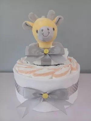 Nappy Cake New Baby Gift Baby Shower Christening Maternity Leave • £15