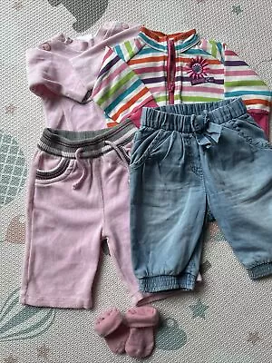 Baby Girl Clothes 3-6 Months Bundle • £10