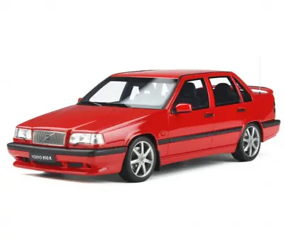 Wonderful Resin-modelcar VOLVO 850R SEDAN 1996 - Red -  1/18 - Lim.ed. • $114.95