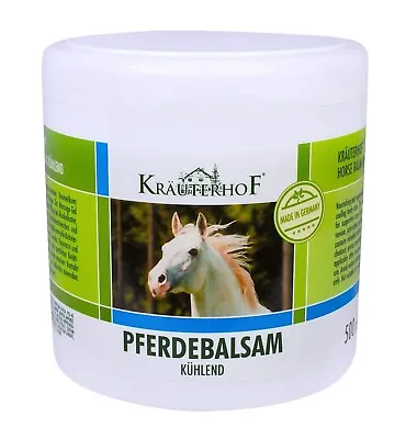 Krauterhof Pferdebalsam Massage Gel With Wild Chestnut  & Arnica Cooling Effect • £12.29