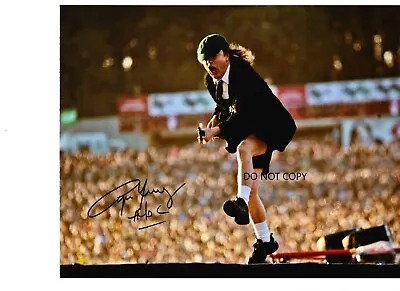 ANGUS YOUNG   AC/DC   8X10 Autograph Signed Photo • £6