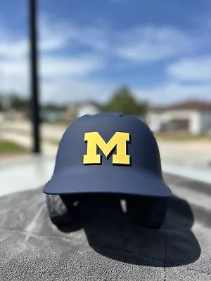 Michigan Wolverines Custom Evoshield Baseball Batting Helmet New • $175